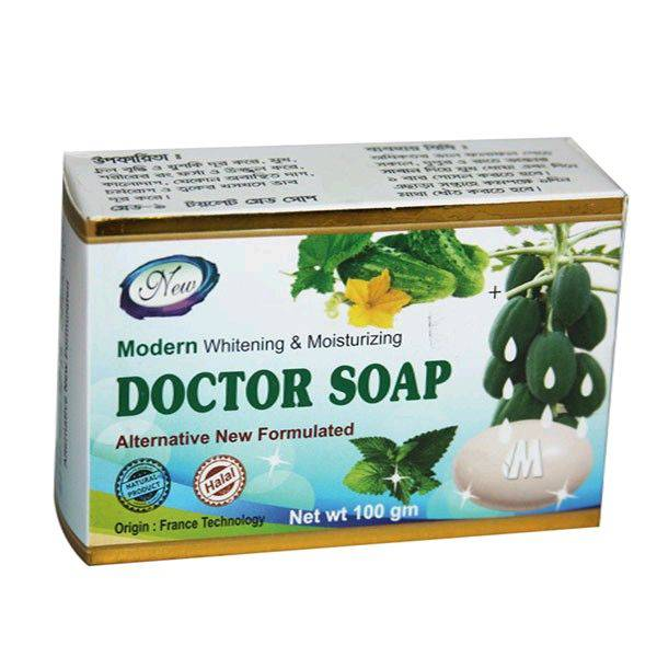 Doctor Soap - তাজা, মসৃণ ত্বকের জন্য অ্যান্টিব্যাকটেরিয়াল এবং অ্যান্টিফাঙ্গাল বডি সোপ